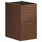 Foundation Shaker Cherry Laminate Desking Pedestal - 3-Drawer