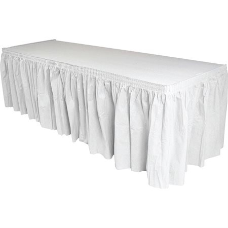 Genuine Joe Rectangular Table Skirt