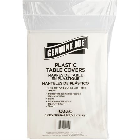 Genuine Joe Disposable Table Cover