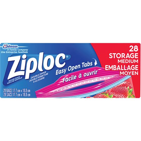 Sacs d’emballage Ziploc