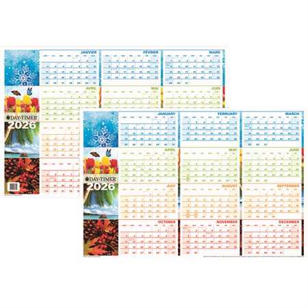 Seasonal Wall Planner (2026)