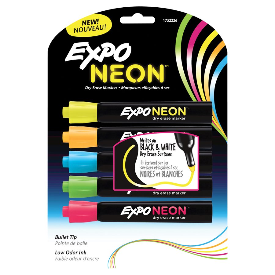 Expo® Neon™ Markers