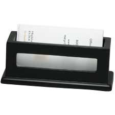 Midnight Black Business Card Holder