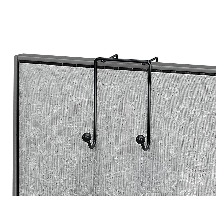 Wire Partition Additions™ Double Coat Hook