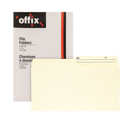 Chemises à dossier réversibles