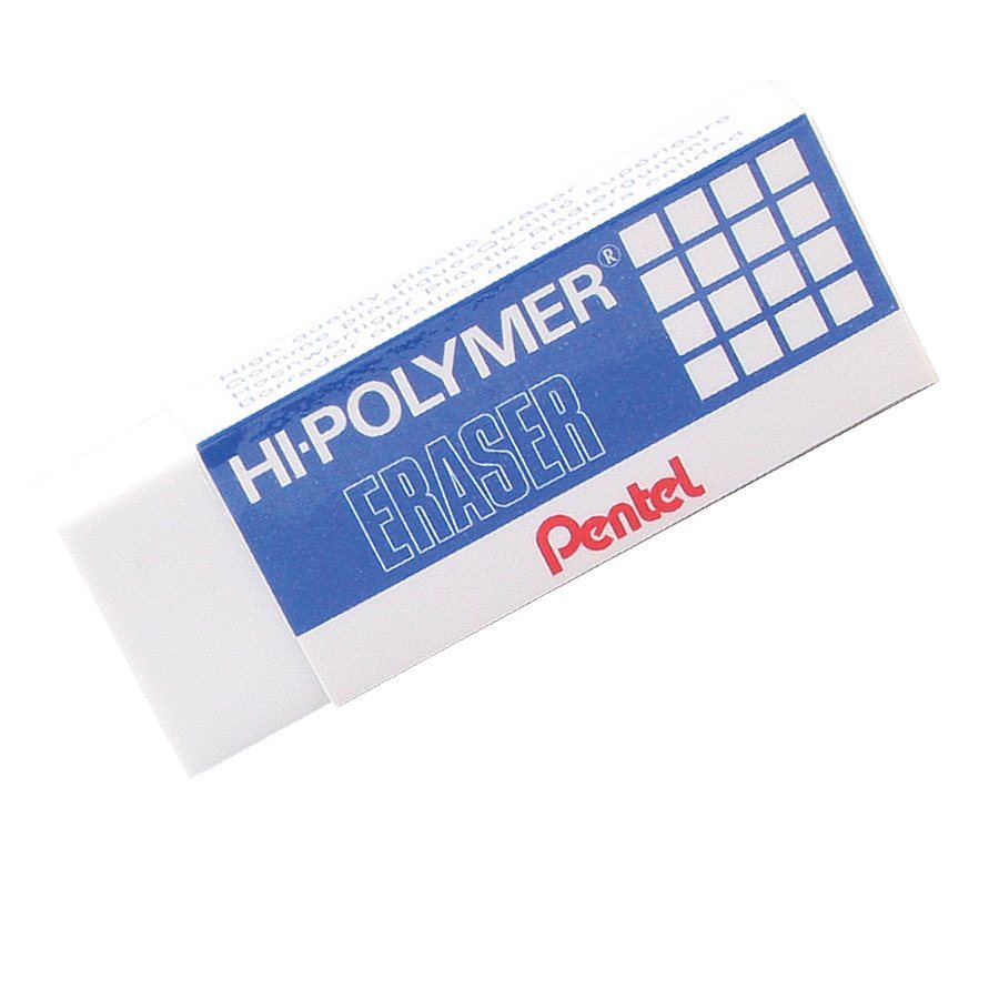 Gomme à effacer blanche HiPolymer®
