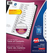 Ready Index® Dividers