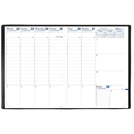 Agenda hebdomadaire Trinote (2026)