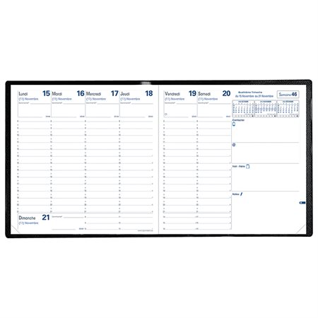 Agenda hebdomadaire Exécutif (2026)