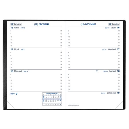 Agenda de poche hebdomadaire Sapa X (2026)