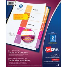 Ready Index® Dividers