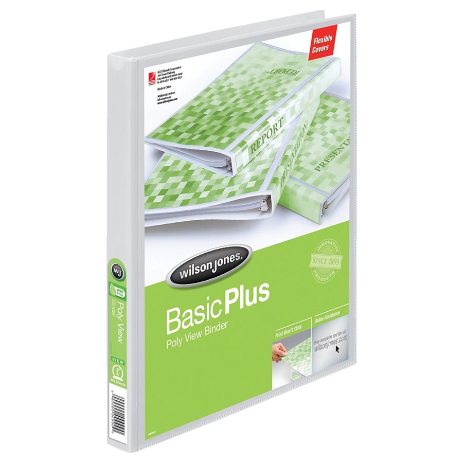 Professional cleanview flexible presentation binder