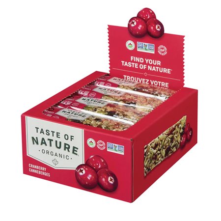 Barre biologique Taste of Nature