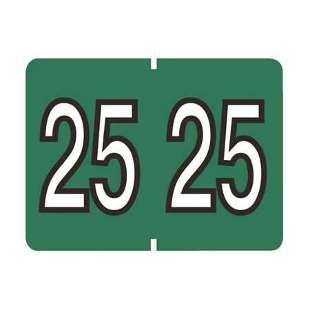 2027 End Tab Year Filing Labels