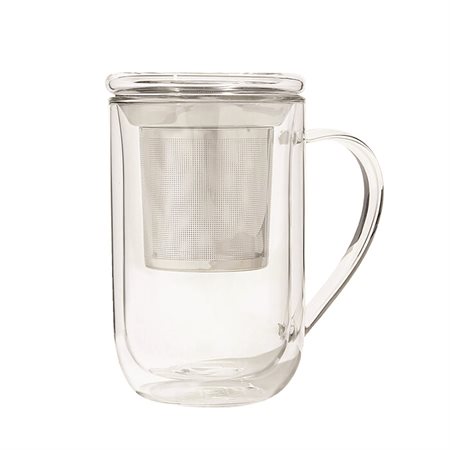 Glass Nordic Mug with Infuser