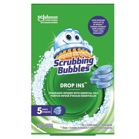 Rondelles nettoyantes Scrubbing Bubbles