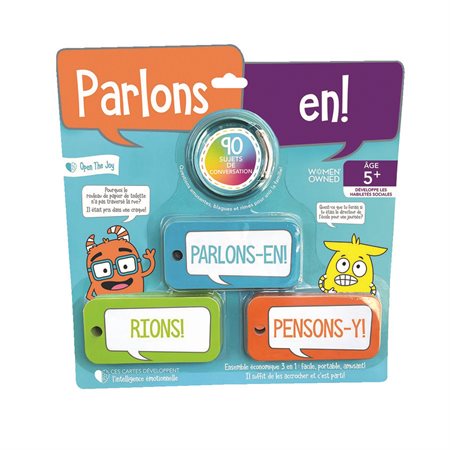 Cartes parlons-en édition de poche