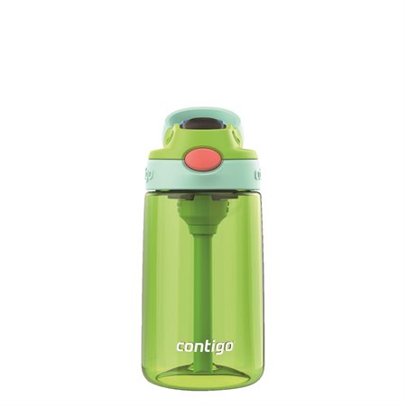 Bouteille d'eau lime avec paille 14oz
