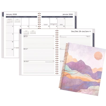 Planificateur de semaine serein