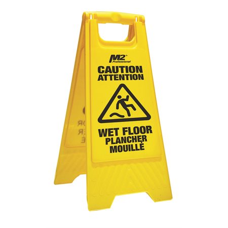 Safety Sign Yellow Wet Floor