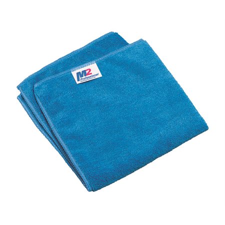 Chiffon Microfibre 14 x14 Bleu