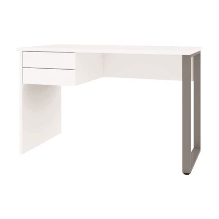 Petite table de bureau avec patte de métal en U