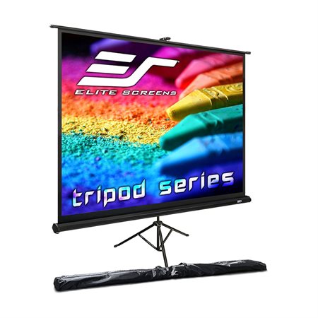 Écran de projection frontale portable pour trépied
