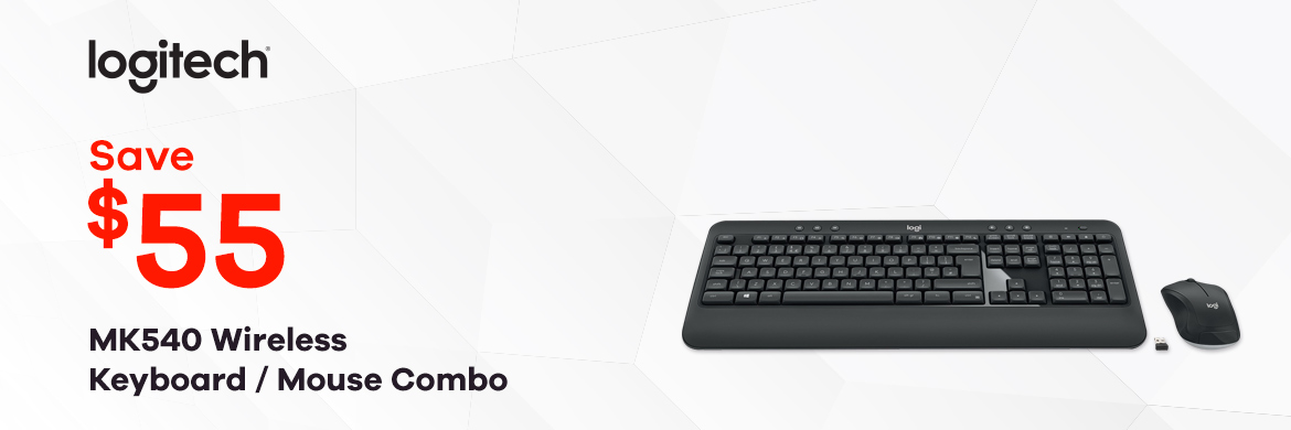MK540 Wireless Keyboard / Mouse Desktop